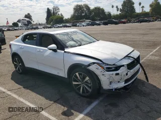2021 Polestar 2 Launch Edition with VIN LPSED3KA9ML027163, listed as a Copart auction lot 70563394 with 0 mi miles and Salvage Title. Bid and sale history available at carsss.com. Image 4.