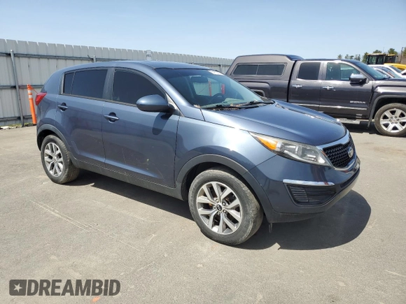 2016 Kia Sportage LX with VIN KNDPBCACXG7872044, listed as a Copart auction lot 54373265 with 127,346 mi miles and Clean Title. Bid and sale history available at carsss.com. Image 4.