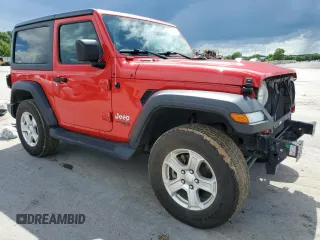 2019 Jeep Wrangler Sport S z VIN 1C4GJXAGXKW510968, wystawiony jako Copart lot #55758615 z przebiegiem 86 370 mil mil oraz Szkoda całkowita • Salvage title. Historia ofert i sprzedaży dostępna na DreamBid. Obrazek 4.