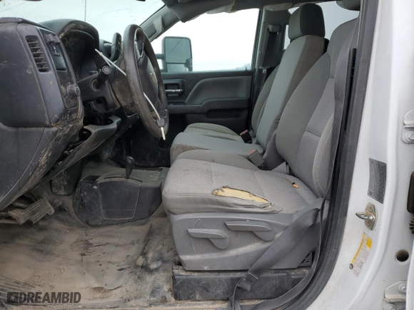2018 Chevrolet Silverado 3500HD Work Truck with VIN 1GC5KYEG8JZ127838, listed as a Copart auction lot 86179864 with 157,705 mi miles and Salvage Title. Bid and sale history available at carsss.com. Image 7.