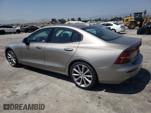2019 Volvo S60 Momentum with VIN 7JR102FK0KG003906, listed as a Copart auction lot 59593124 with 65,761 mi miles and Salvage Title. Bid and sale history available at carsss.com. Image 2.