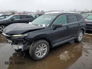 2023 Honda CR-V EX-L with VIN 2HKRS4H78PH411508, listed as a Copart auction lot 44244605 with 38,153 mi miles and Salvage Title. Bid and sale history available at carsss.com. Image 1.