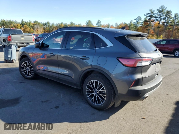 2022 Ford Escape Titanium Plug-In Hybrid with VIN 1FMCU0LZ8NUB74213, listed as a Copart auction lot 77133004 with 18,490 mi miles and Salvage title. Bid and sale history available at DreamBid. Image 2.