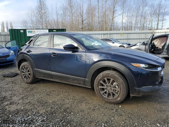 2024 Mazda CX-30 2.5 S with VIN 3MVDMBAM5RM645108, listed as a Copart auction lot 47296705 with 15,081 mi miles and Salvage Title. Bid and sale history available at carsss.com. Image 4.
