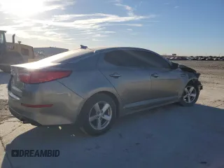 2015 Kia Optima LX with VIN 5XXGM4A70FG478755, listed as a Copart auction lot 49176165 with 158,206 mi miles and Salvage Title. Bid and sale history available at DreamBid. Image 3.