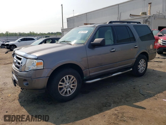 2012 Ford Expedition XLT with VIN 1FMJU1J55CEF49236, listed as a Copart auction lot 60373845 with 140,906 mi miles and Salvage title. Bid and sale history available at DreamBid. Image 1.