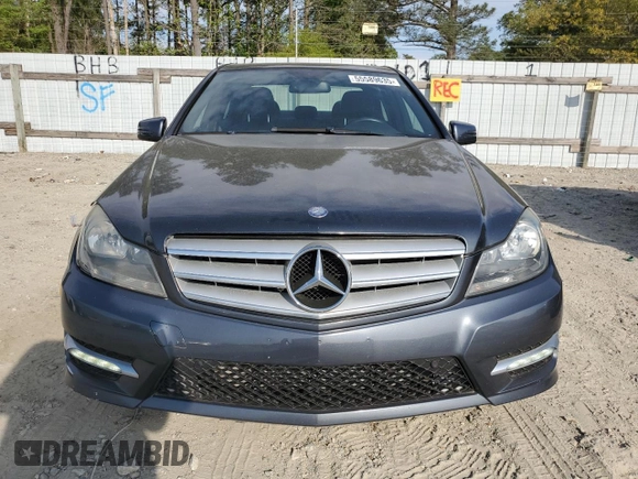 2013 Mercedes-Benz C 250 Sport with VIN WDDGF4HB7DG023661, listed as a Copart auction lot 55589635 with 122,889 mi miles and Clean Title. Bid and sale history available at carsss.com. Image 5.