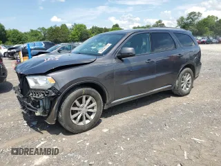 2017 Dodge Durango SXT z VIN 1C4RDHAG9HC860026, wystawiony jako Copart lot #59656105 z przebiegiem 130 452 mil mil oraz Szkoda całkowita • Salvage title. Historia ofert i sprzedaży dostępna na DreamBid. Obrazek 1.