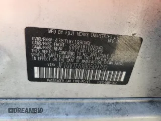 2011 Subaru WRX WRX with VIN JF1GV7E6XBG509700, listed as a Copart auction lot 59023925 with 136,550 mi miles and Salvage title. Bid and sale history available at DreamBid. Image 13.