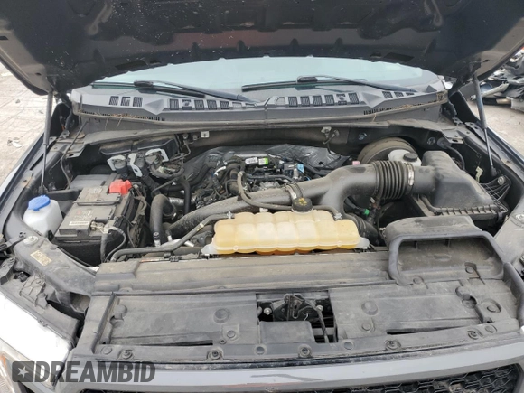 2020 Ford F-150 XL with VIN 1FTEW1CP8LFC51319, listed as a Copart auction lot 71306614 with 56,373 mi miles and Salvage Title. Bid and sale history available at carsss.com. Image 11.