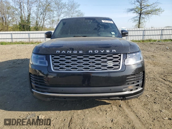2020 Land Rover Range Rover HSE with VIN SALGS2RU0LA587656, listed as a Copart auction lot 54512025 with 92,497 mi miles and Clean Title. Bid and sale history available at DreamBid. Image 5.