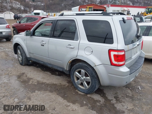 2008 Ford Escape Limited with VIN 1FMCU94108KE11273, listed as a IAAI auction lot 41405164 with 192,827 mi miles. Bid and sale history available at carsss.com. Image 3.