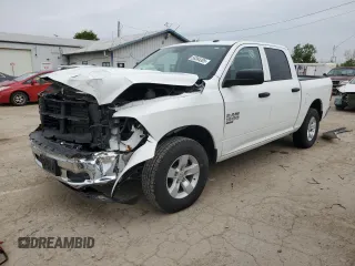 2023 Ram 1500 Tradesman with VIN 3C6RR7KG7PG672375, listed as a Copart auction lot 58384305 with 40,942 mi miles and Salvage title. Bid and sale history available at DreamBid. Image 1.