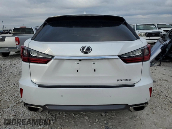 2017 Lexus RX with VIN 2T2BZMCA7HC090707, listed as a Copart auction lot 86186904 with 48,935 mi miles and Salvage Title. Bid and sale history available at carsss.com. Image 6.