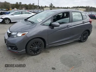 2018 Honda Fit Sport with VIN 3HGGK5H67JM718790, listed as a Copart auction lot 48831655 with 33,891 mi miles and Salvage Title. Bid and sale history available at carsss.com. Image 1.