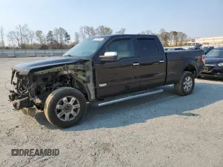2013 Ford F-150 XL with VIN 1FTFW1ET3DKF02870, listed as a Copart auction lot 50087645 with 159,837 mi miles and Salvage Title. Bid and sale history available at carsss.com. Image 1.