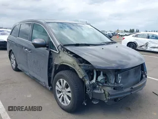 2016 Honda Odyssey EX-L with VIN 5FNRL5H62GB124335, listed as a IAAI auction lot 41910722 with 173,250 mi miles. Bid and sale history available at carsss.com. Image 6.