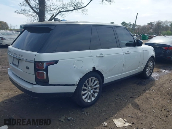 2019 Land Rover Range Rover HSE with VIN SALGS2SV4KA557464, listed as a IAAI auction lot 42115815 with 43,995 mi miles and . Bid and sale history available at DreamBid. Image 4.