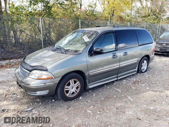 2003 Ford Windstar SE z VIN 2FMZA52483BB91134, wystawiony jako Copart lot #75704614 z przebiegiem 56 371 mil mil oraz Szkoda całkowita • Salvage title. Historia ofert i sprzedaży dostępna na DreamBid. Obrazek 1.