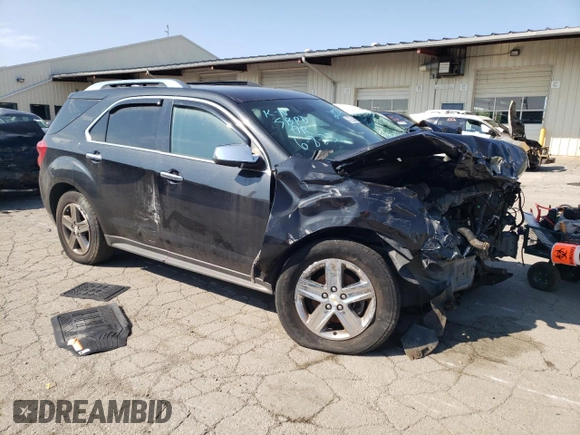 2015 Chevrolet Equinox LTZ with VIN 2GNALDEK5F6207021, listed as a Copart auction lot 59947983 with Not Provided miles and Clean Title. Bid and sale history available at carsss.com. Image 4.