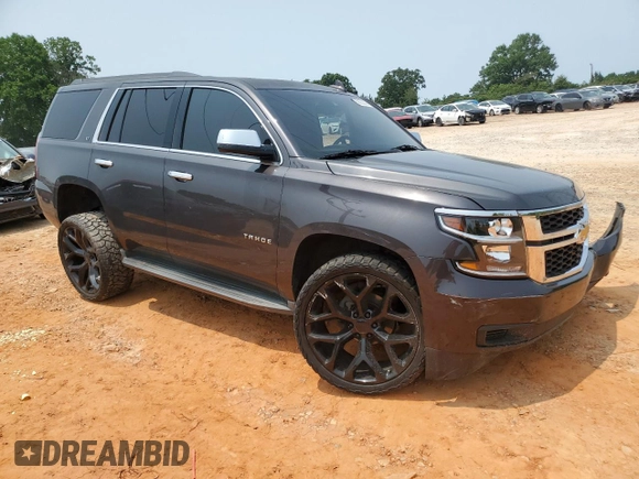 2015 Chevrolet Tahoe LT with VIN 1GNSCBKC0FR640692, listed as a Copart auction lot 59383635 with Not provided miles and Salvage title. Bid and sale history available at DreamBid. Image 4.