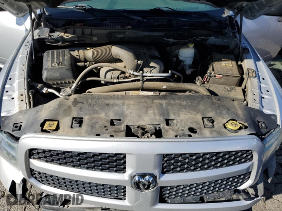 2014 Ram 1500 Express with VIN 1C6RR6KT4ES134990, listed as a Copart auction lot 45524325 with 206,053 mi miles and Salvage Title. Bid and sale history available at carsss.com. Image 11.
