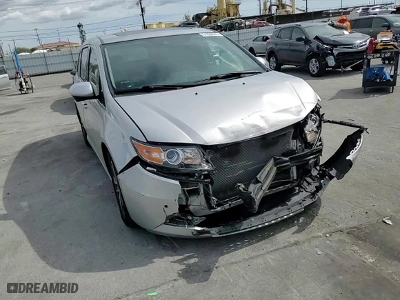 2015 Honda Odyssey Touring Elite with VIN 5FNRL5H90FB114508, listed as a Copart auction lot 51290945 with 112,330 mi miles and Salvage Title. Bid and sale history available at carsss.com. Image 12.