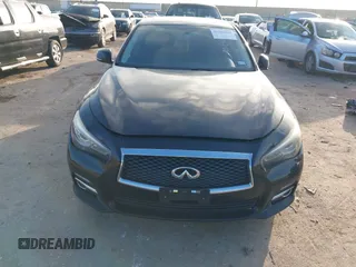 2017 Infiniti Q50 2.0t with VIN JN1CV7AP6HM642216, listed as a IAAI auction lot 41362110 with 99,542 mi miles and . Bid and sale history available at carsss.com. Image 13.