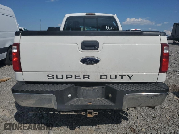 2008 Ford F-350 XL with VIN 1FTWW31R58ED87991, listed as a Copart auction lot 51704105 with 210,981 mi miles and Salvage Title. Bid and sale history available at DreamBid. Image 6.