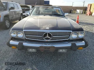 1988 Mercedes-Benz 560 SL with VIN WDBBA48D3JA075404, listed as a Copart auction lot 87551575 with 154,527 mi miles and Clean Title. Bid and sale history available at carsss.com. Image 5.