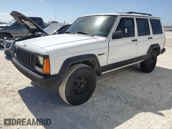 1994 Jeep Cherokee SE with VIN 1J4FT28SXRL151422, listed as a Copart auction lot 77358594 with 74,628 mi miles and Salvage Title. Bid and sale history available at carsss.com. Image 1.
