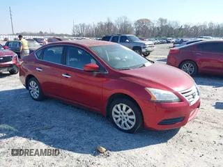 2014 Nissan Sentra S with VIN 3N1AB7AP6EY271308, listed as a IAAI auction lot 41767395 with 153,048 mi miles. Bid and sale history available at carsss.com. Image 1.