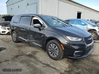 2023 Chrysler Pacifica Hybrid Limited with VIN 2C4RC1S77PR599221, listed as a Copart auction lot 82690554 with 12,013 mi miles and Salvage Title. Bid and sale history available at carsss.com. Image 4.