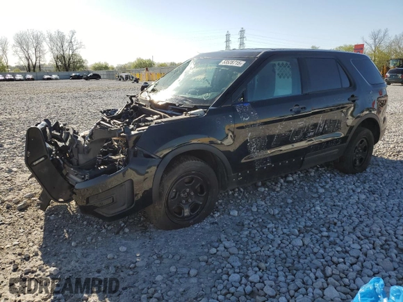 2017 Ford Police Interceptor Utility z VIN 1FM5K8AR6HGE01207, wystawiony jako Copart lot #53528715 z przebiegiem Nie podano mil oraz Czysty tytuł • Clean title. Historia ofert i sprzedaży dostępna na DreamBid. Obrazek 1.