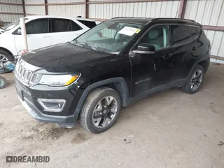 2018 Jeep Compass Limited with VIN 3C4NJDCB0JT484070, listed as a IAAI auction lot 41920645 with 36,015 mi miles. Bid and sale history available at carsss.com. Image 17.