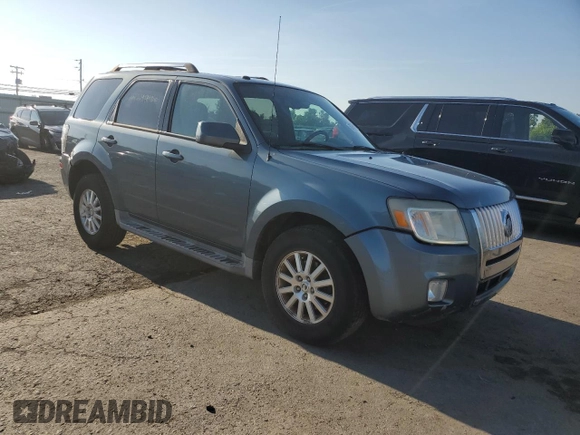 2010 Mercury Mariner Premier with VIN 4M2CN9HG7AKJ07163, listed as a Copart auction lot 62384925 with 113,591 mi miles and Salvage title. Bid and sale history available at DreamBid. Image 4.