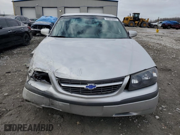2001 Chevrolet Impala with VIN 2G1WF52E619288458, listed as a Copart auction lot 44365025 with 128,458 mi miles and Salvage title. Bid and sale history available at DreamBid. Image 5.