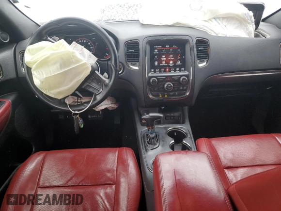2020 Dodge Durango R/T with VIN 1C4SDHCT6LC301327, listed as a Copart auction lot 47811645 with 147,040 mi miles and Salvage title. Bid and sale history available at DreamBid. Image 8.