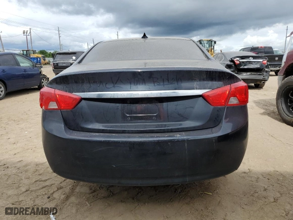 2017 Chevrolet Impala LS with VIN 2G11X5SA5H9156385, listed as a Copart auction lot 70059334 with 143,328 mi miles and Salvage Title. Bid and sale history available at carsss.com. Image 6.