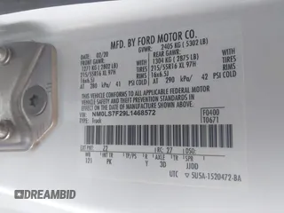 2020 Ford Transit Connect XLT с VIN NM0LS7F29L1468572, выставлен на аукционе IAAI как лот 41901681 с пробегом 86 624 миль миль и . История ставок и продаж доступна на DreamBid. Изображение 9.