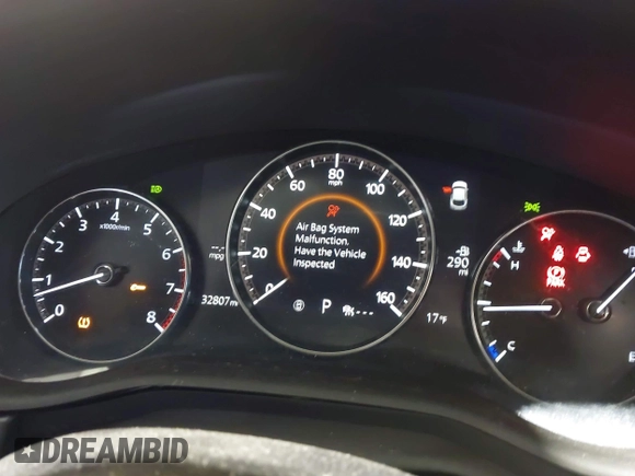 2022 Mazda CX-30 2.5 Turbo with VIN 3MVDMBAY5NM427943, listed as a IAAI auction lot 41585519 with 32,807 mi miles and . Bid and sale history available at DreamBid. Image 7.