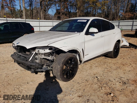 2017 BMW X6 xDrive35i with VIN 5UXKU2C33H0U28542, listed as a Copart auction lot 80585473 with 93,460 mi miles. Bid and sale history available at carsss.com. Image 1.