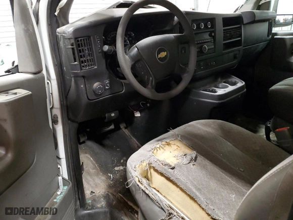 2012 Chevrolet Express Passenger 1LT with VIN 1GAZG1FG0C1187597, listed as a Copart auction lot 89245145 with 139,794 mi miles and Clean Title. Bid and sale history available at carsss.com. Image 8.