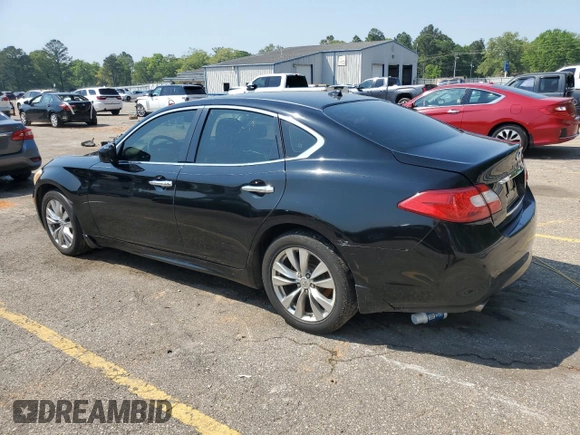 2012 Infiniti M z VIN JN1BY1AP4CM334065, wystawiony jako Copart lot #51997575 z przebiegiem 153 861 mil mil oraz Szkoda całkowita • Salvage title. Historia ofert i sprzedaży dostępna na DreamBid. Obrazek 2.