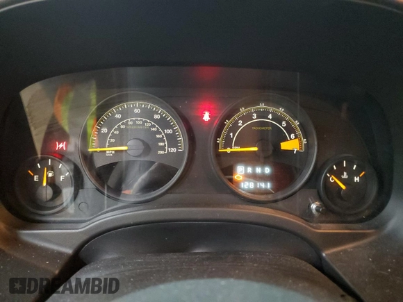 2014 Jeep Compass Sport with VIN 1C4NJDBB0ED598518, listed as a Copart auction lot 55072665 with 128,141 mi miles and Salvage Title. Bid and sale history available at carsss.com. Image 9.