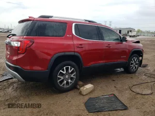 2021 GMC Acadia SLE z VIN 1GKKNKLA8MZ160773, wystawiony jako Copart lot #52889175 z przebiegiem 49 490 mil mil oraz Czysty tytuł • Clean title. Historia ofert i sprzedaży dostępna na DreamBid. Obrazek 3.