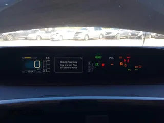 2018 Toyota Prius Two with VIN JTDKBRFU6J3582025, listed as a IAAI auction lot 41681244 with 77,504 mi miles and . Bid and sale history available at carsss.com. Image 7.