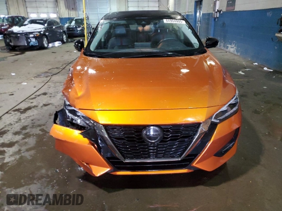 2022 Nissan Sentra SR with VIN 3N1AB8DV8NY231537, listed as a Copart auction lot 44904905 with 13,805 mi miles and Non Repairable. Bid and sale history available at carsss.com. Image 5.