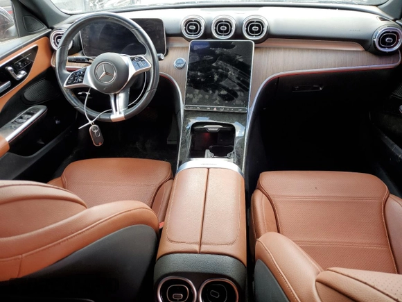 2022 Mercedes-Benz C 300 with VIN W1KAF4GB2NR050618, listed as a Copart auction lot 52556855 with 78,281 mi miles and Salvage title. Bid and sale history available at DreamBid. Image 8.