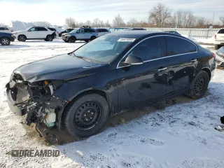 2013 Buick Regal with VIN 2G4GR5ER0D9121580, listed as a Copart auction lot 46574995 with 159,907 mi miles and Salvage Title. Bid and sale history available at carsss.com. Image 1.